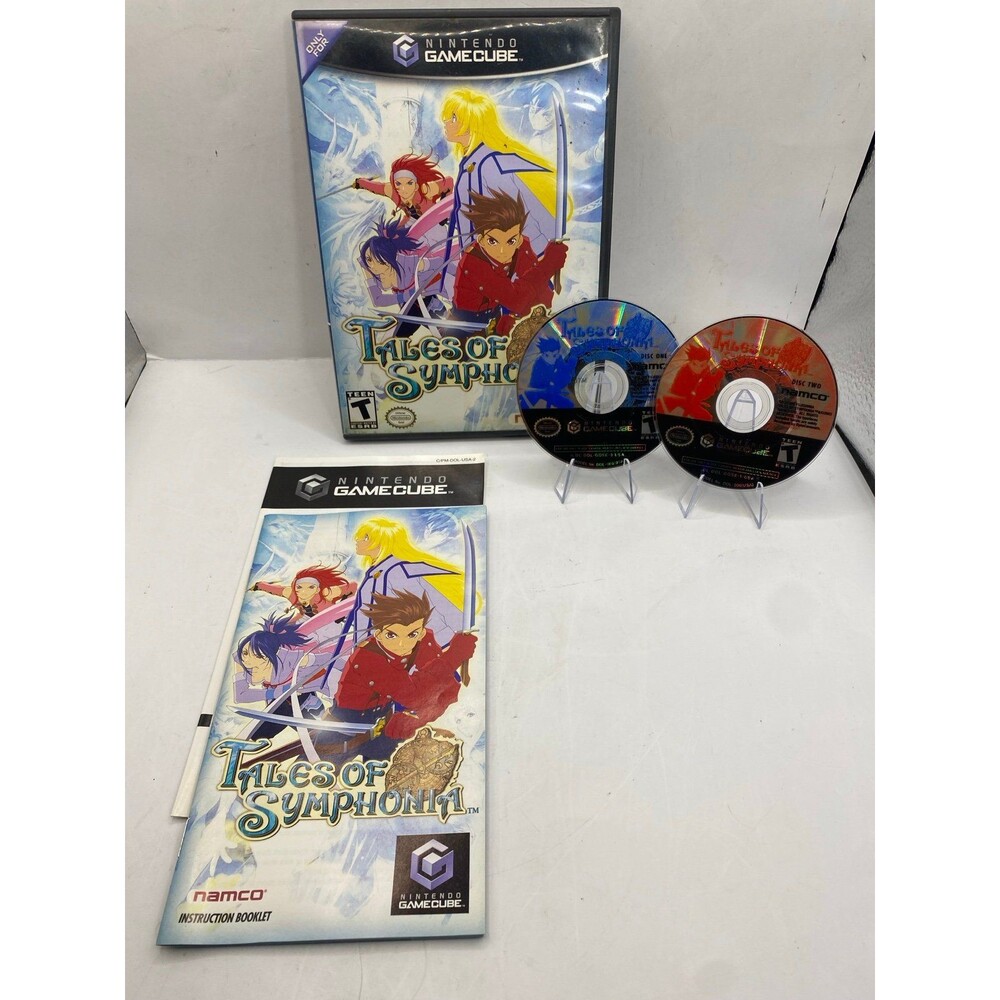 Tales of Symphonia Nintendo GameCube Complete CIB Black Label